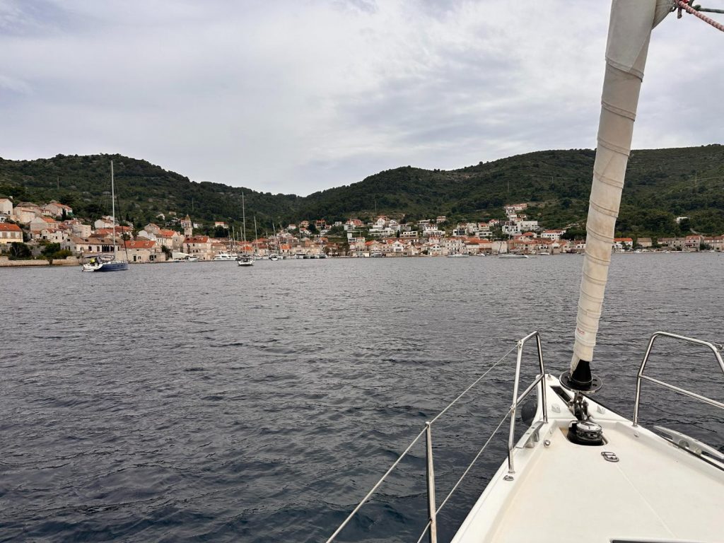 Ön Vis i Kroatien
