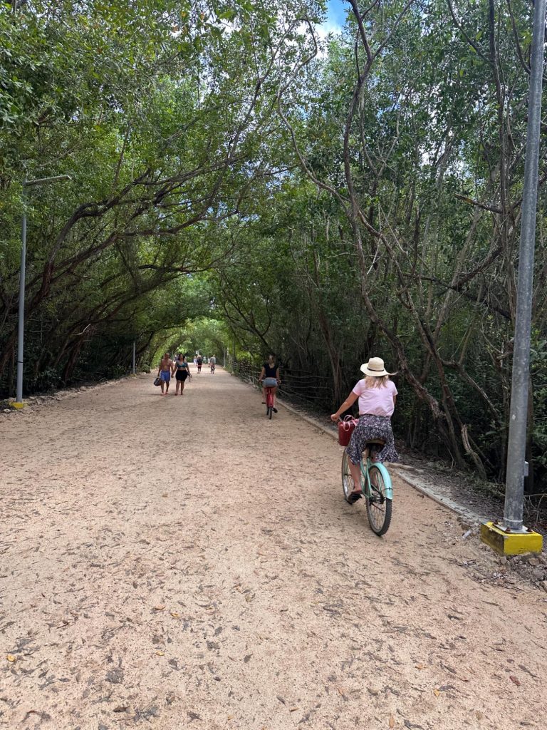 Stränder i Playa del Carmen Playa Punta Esmeralda 