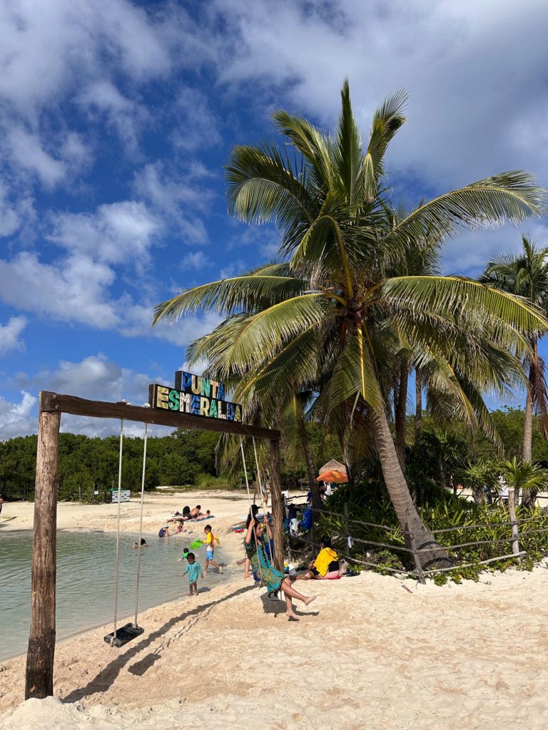 Stränder i Playa del Carmen Playa Punta Esmeralda 