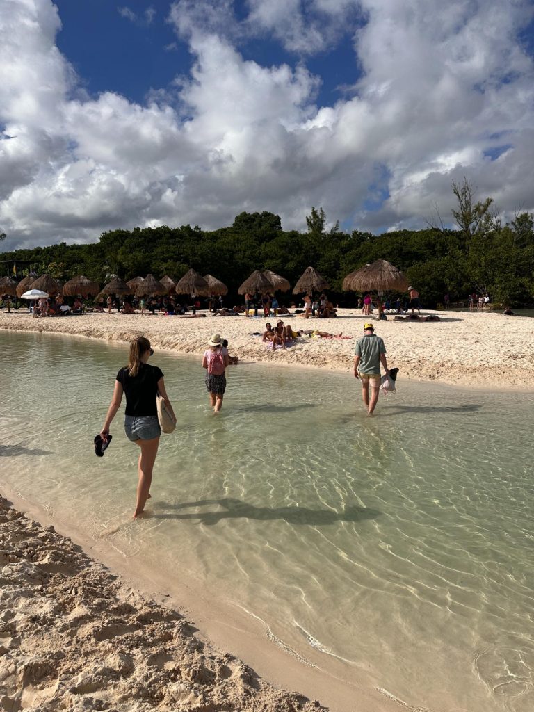 Stränder i Playa del Carmen Playa Punta Esmeralda 