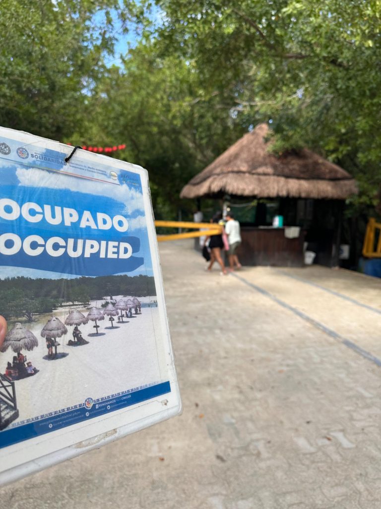 Stränder i Playa del Carmen Playa Punta Esmeralda  