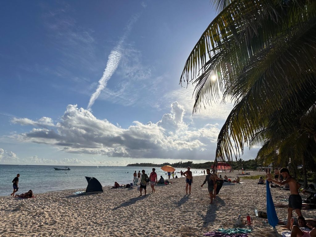 Stränder i Playa del Carmen Playa Punta Esmeralda 