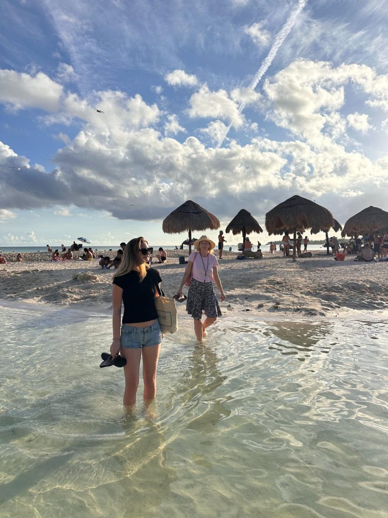 Stränder i Playa del Carmen Playa Punta Esmeralda 