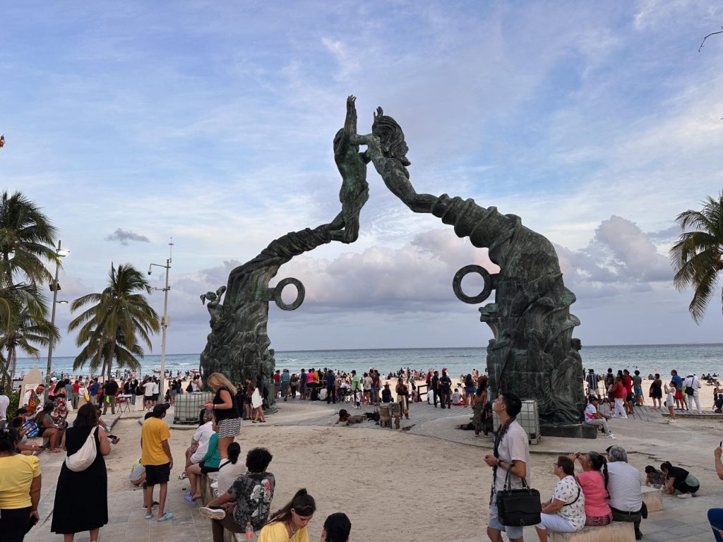 Parque Fundadores i Playa del Carmen