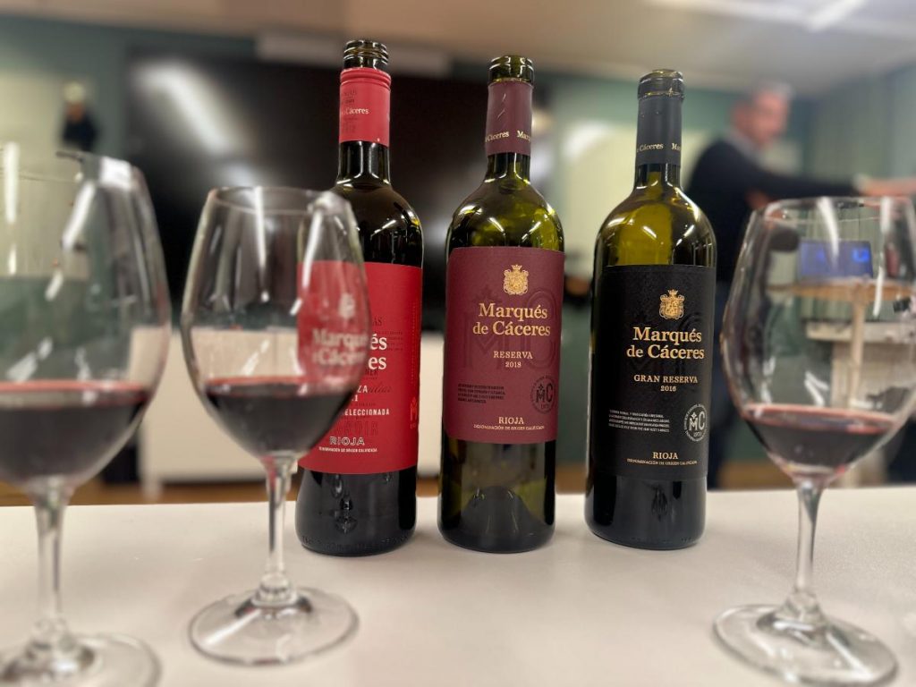 Rioja-vin – Masterclass i Rioja med Marqués de Cáceres