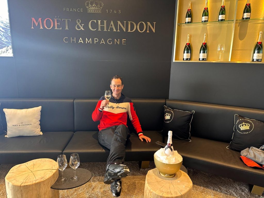 Moët & Chandon Champagne Gondola i Lech